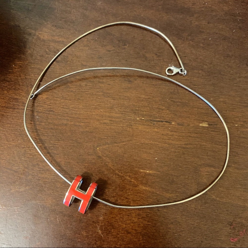 Hermès H Necklace
